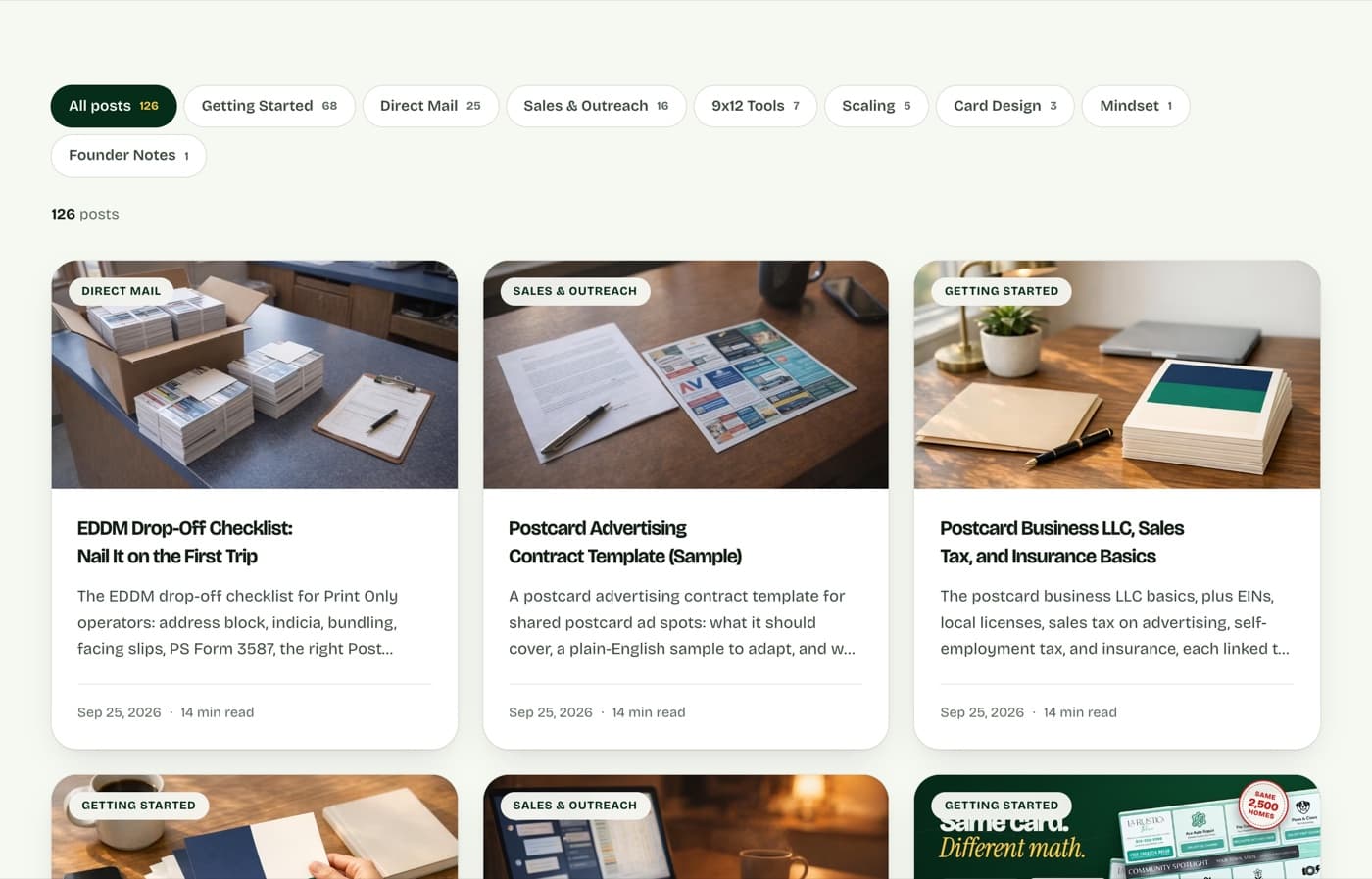 The 9x12 Method blog with guides by topic